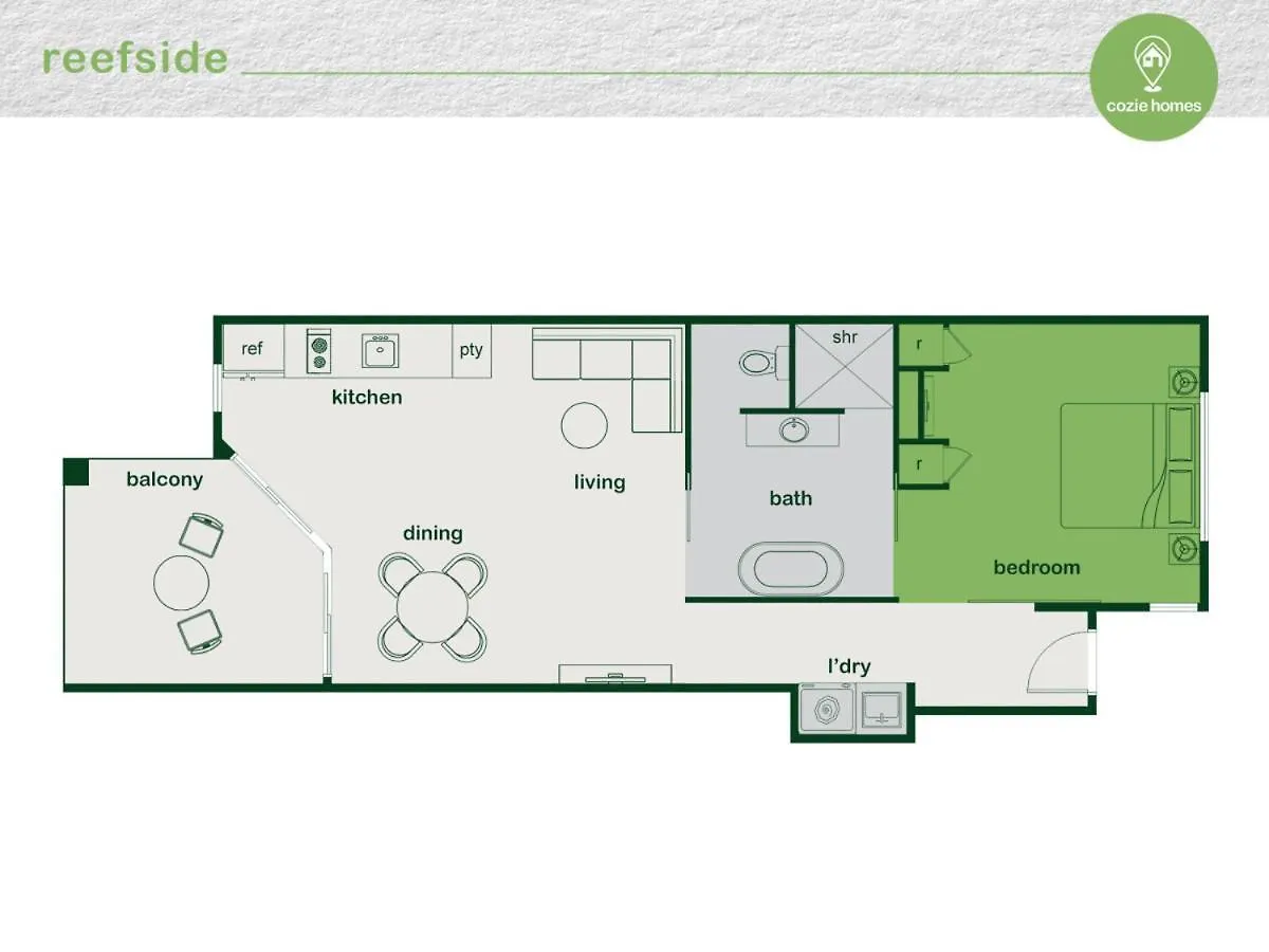 Reefside At 201 Lake Street Cairns 0*,  Avustralya